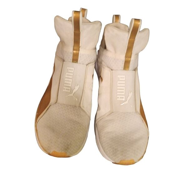 Puma Fierce Gold Sneakers Women's Size 7 - Picture 3 of 12